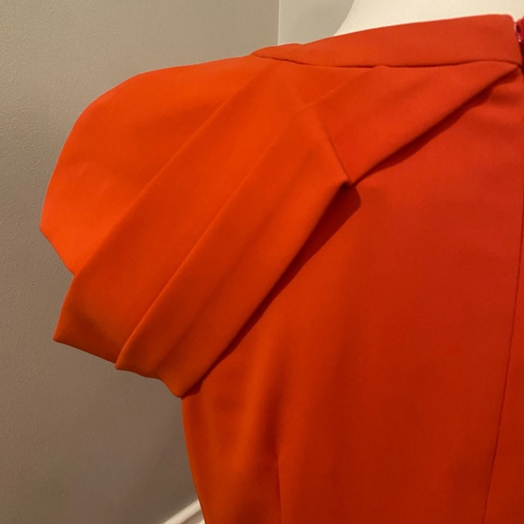 NWT Badgley Mischka Coral Dress, Size 6 - Picture 7 of 10